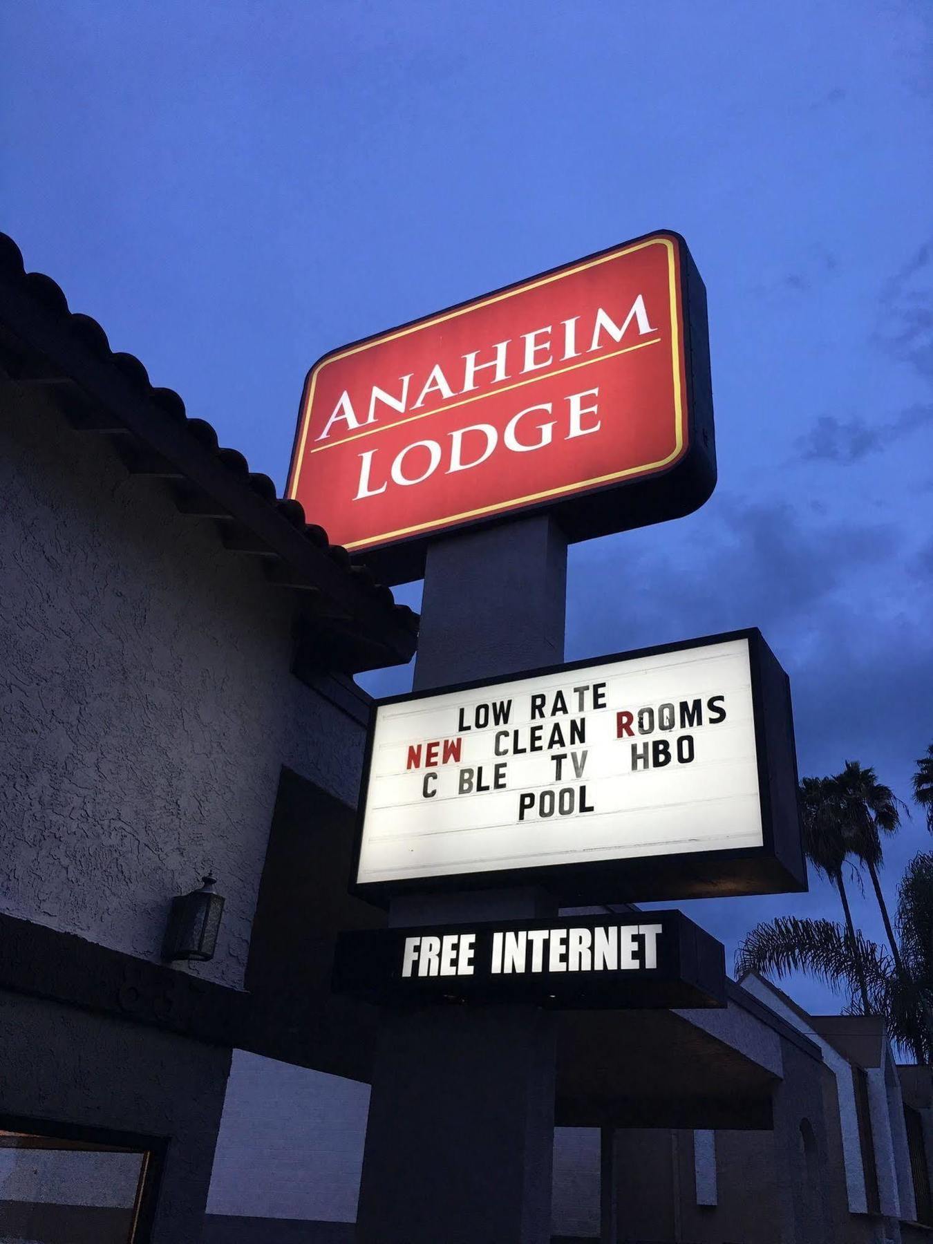 Anaheim Lodge Екстериор снимка